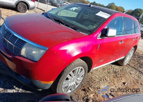2010 Lincoln Mkx z USA, uszkodzony, nr VIN 2LMDJ6JC0ABJ21881
